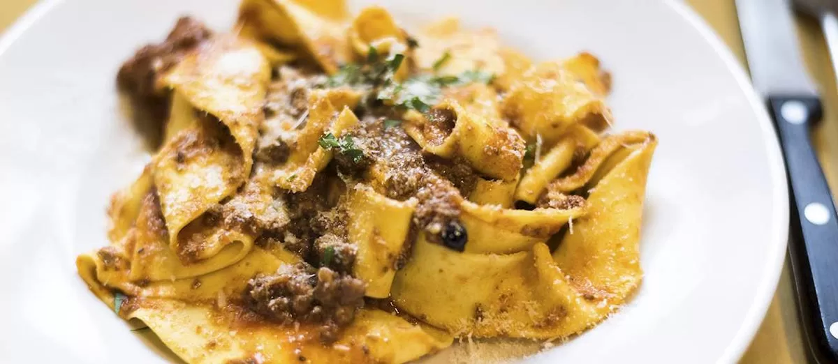 Pappardelle al Cinghiale