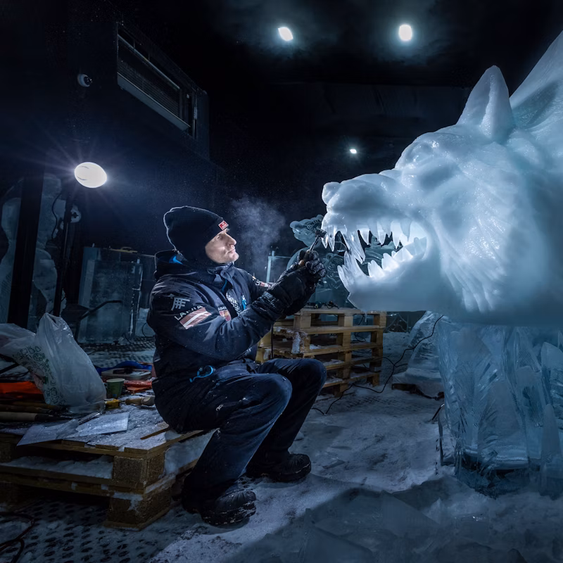 Ice Sculpture Festival Amsterdam